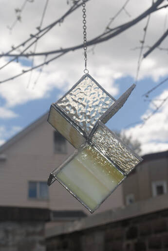 stained glass ornament